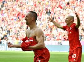 Franck Ribéry s'est confié dans un entretien. AFP