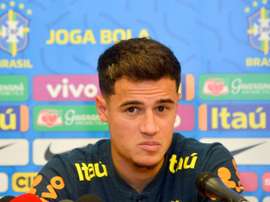 Coutinho était en conférence de presse. AFP