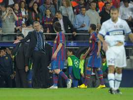 El Inter soñó con Messi. AFP