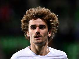 Griezmann, harto con las continuas especulaciones por su futuro. AFP