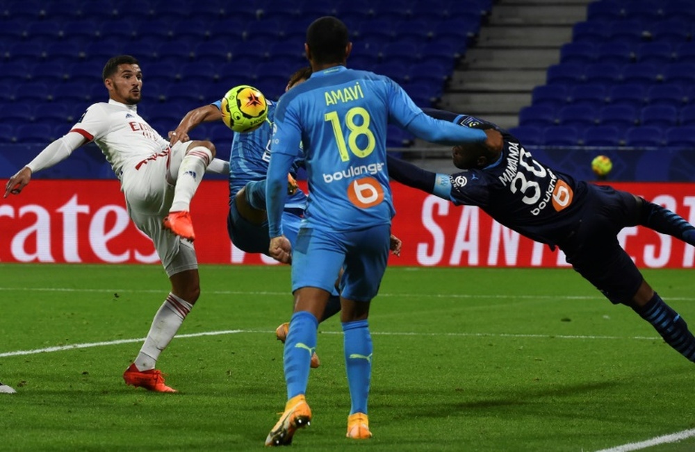 Les compos officielles du match de Ligue 1 entre Marseille et Lyon. AFP