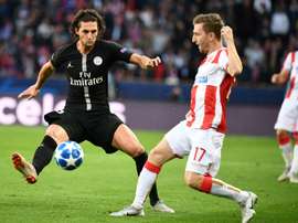 Rabiot sigue sin entrar en los planes de Tuchel. AFP
