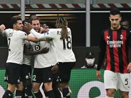 El espíritu de Ibra poseyó a otro jugador con barba y moño. AFP