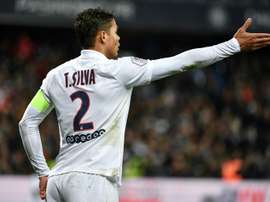 Thiago Silva tiene claro que volverá a jugar para Fluminense antes de retirarse. AFP