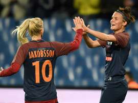Así juega Sofia Jakobsson, nueva jugadora del Tacón. AFP