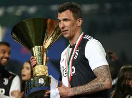 Le message d'adieu de Mandzukic à la Juventus. AFP