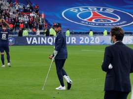 Kylian Mbappe could miss UCL run after right ankle sprain in French Cup win. AFP