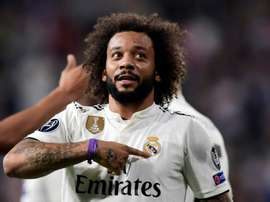 Marcelo ya está entrenando con el grupo. AFP
