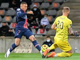 El PSG lo bordó con una goleada ante el Nîmes. AFP