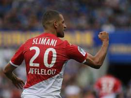 Slimani est en grande forme. AFP