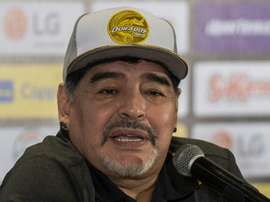 Maradona pasará la noche en observación. AFP