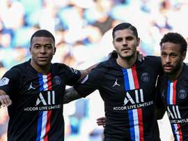 Neymar firmó un tanto espectacular ante el Le Havre. EFE