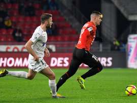 El Rennes volvió a ganar. AFP