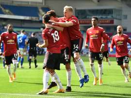 Les Red Devils arrachent une victoire au bout du suspense. AFP