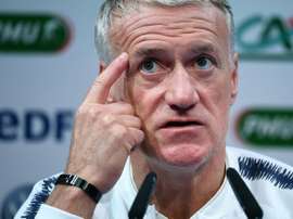 Deschamps se sorprendió con la lista del Balón de Oro. AFP