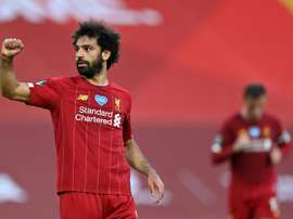Salah no se ve lejos de Anfield. AFP