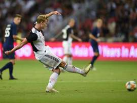 De Ligt ha ido de menos a más en la Juventus. AFP