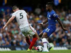 Jack O'Connell, en el radar del Tottenham. AFP