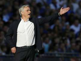 Mou habló de su pasado en la Europa League. AFP