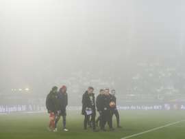 Aplazan el Amiens-Reims por la niebla. AFP