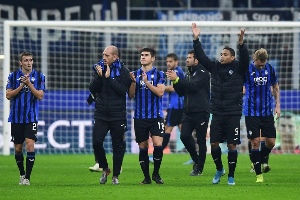 San Siro está siendo la casa del Atalanta en Champions. AFP
