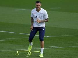 Icardi aseguró no tener problemas con Messi. AFP