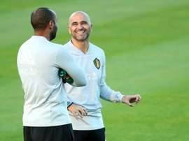 Roberto Martínez elogió a Henry. AFP