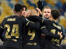 La Juventus et le Barça qualifiés, MU brille, Haaland régale. afp