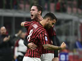 Pioli habló del futuro de Suso. AFP