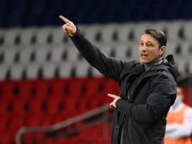 Kovac ne veut pas parler du podium. AFP