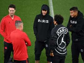 Neymar recupera a su camarilla en el PSG. AFP