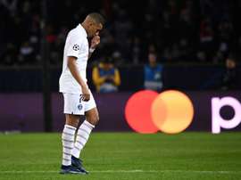 Mbappé douteux pour le match PSG-Lille. AFP