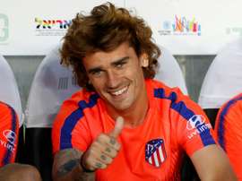 Griezmann sigue sin salir del Atleti. AFP