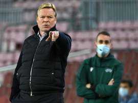 Koeman y su plan B para frenar al Sevilla. AFP