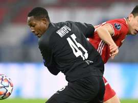 Marc Roca, encantado en el Bayern. AFP