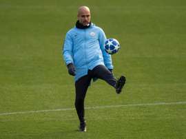 Guardiola confía en que su club ha hecho bien las cosas. AFP