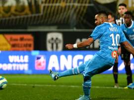 Payet, decisivo para derrotar al Angers. AFP