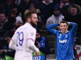 Juventus precisa reverter a vantagem do Lyon para avançar na Liga dos Campeões. AFP