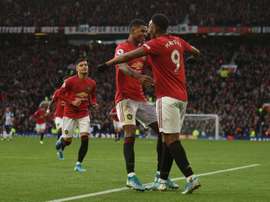 El United vuelve a ganar tras caer ante el Bournemouth. AFP