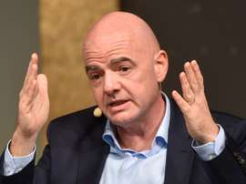 Infantino negó haber actuado mal. AFP