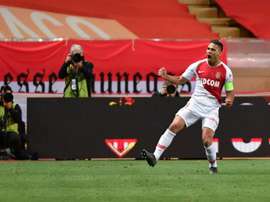 Falcao abrió la cuenta del mónaco ante el Amiens. AFP