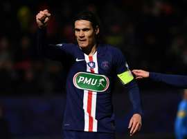 Cavani no fue ni convocado a Lille. AFP/Archivo