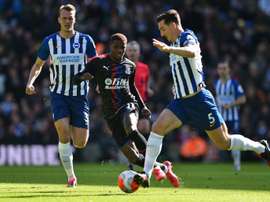 Wilfried Zaha suena para cambiar de equipo. AFP