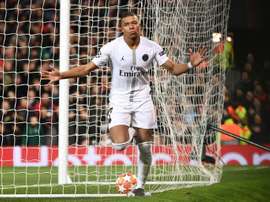 El PSG ganó en Old Trafford. AFP
