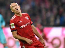 Robben no compite desde noviembre. AFP