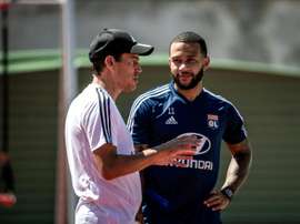 Depay croit en la qualification. AFP
