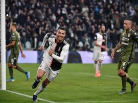 Cristiano rompió un récord en la red social Instagram. AFP