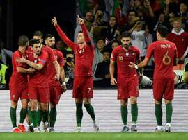 Cristiano Ronaldo assinou o hat-trick que leva Portugal até à final. AFP