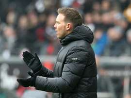 Nagelsmann, buen entrenador y solidario. AFP