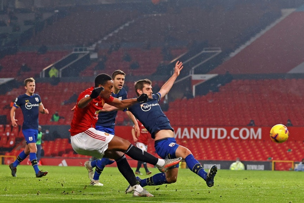 Le formazioni ufficiali di Manchester United-Newcastle. AFP